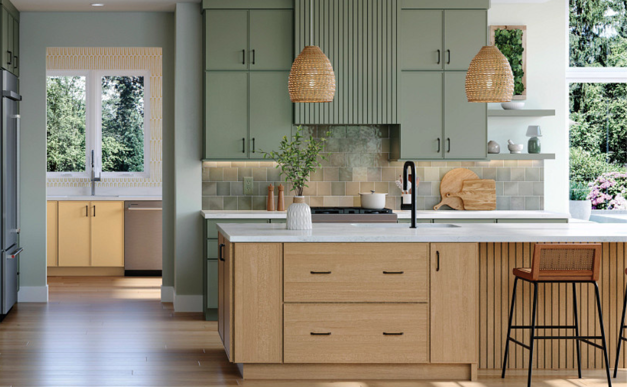 Custom kitchen backsplash tile in Appleton
