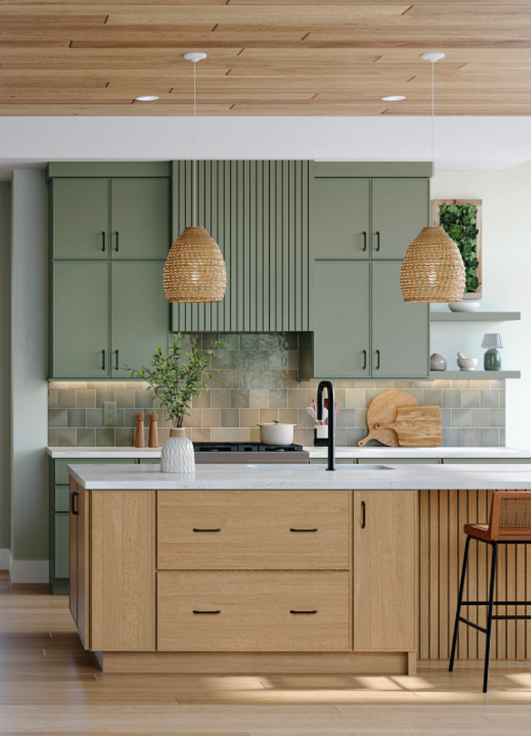 Custom kitchen backsplash tile in Appleton