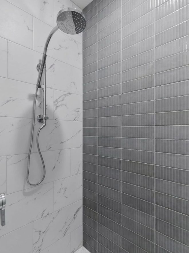 Bathroom tile shower installation in Appleton, WI